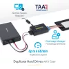 StarTech.com Duplicatore di dischi standalone 1:1 con Disk Image Manager per backup e ripristino, memorizza più immagini disco su un'unità SATA da 2,5/3,5 pollici, clonatore HDD/SSD, nessun PC necessario