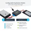 StarTech.com Duplicatore di dischi standalone 1:1 con Disk Image Manager per backup e ripristino, memorizza più immagini disco su un'unità SATA da 2,5/3,5 pollici, clonatore HDD/SSD, nessun PC necessario