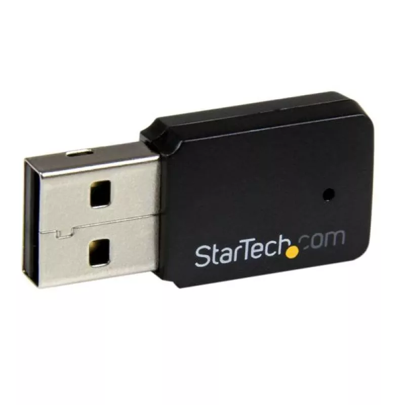StarTech.com Adattatore di rete wireless USB 2.0 AC600 Mini Dual-Band Wireless-AC - Adattatore WLAN 1T1R 802.11ac