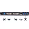 StarTech.com Docking station USB 3.0 dual-monitor con DVI e supporto verticale