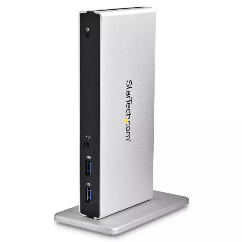 StarTech.com Docking station USB 3.0 dual-monitor con DVI e supporto verticale
