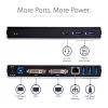 StarTech.com Docking station USB 3.0 dual-monitor con DVI e supporto verticale