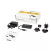StarTech.com Hub USB 3.0 portatile a 3 porte con Gigabit Ethernet - Alluminio con cavo integrato~Hub USB 3.0 portatile a 3 porte con Gigabit Ethernet - 5 Gbit/s - Alluminio con cavo integrato