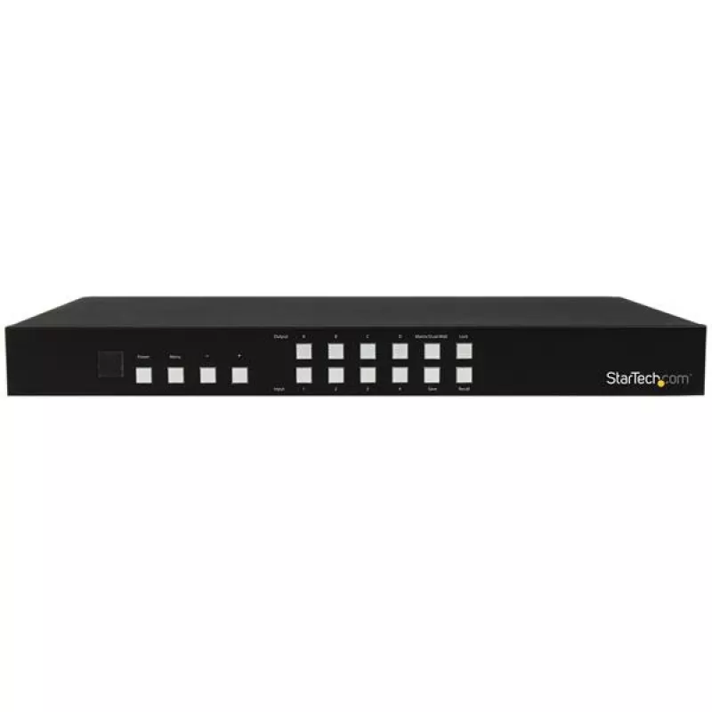 StarTech.com Switch matrice HDMI 4x4 con multiviewer picture-in-picture o videowall