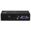 StarTech.com Switch convertitore 2x1 HDMI + VGA a HDMI con commutazione automatica e prioritaria – 1080p