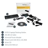 StarTech.com Docking station USB 3.0 dual-monitor con HDMI e DisplayPort 4K – USB 3.0 a 4x USB-A, Ethernet, HDMI e DP – Docking station universale per laptop USB Type-A per Mac e Windows