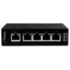 StarTech.com Switch Ethernet Gigabit industriale unmanaged a 5 porte – guida DIN / montaggio a parete