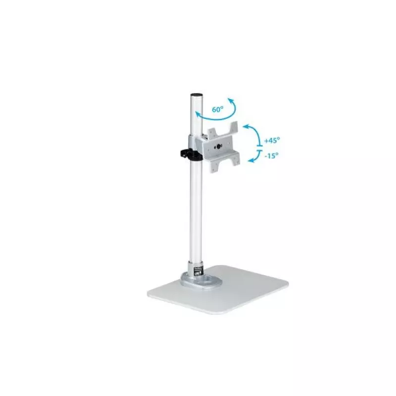 StarTech.com Supporto per monitor singolo - Regolabile - Acciaio - Argento