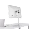 StarTech.com Supporto per monitor singolo - Regolabile - Acciaio - Argento