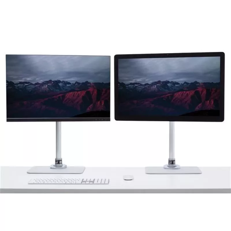 StarTech.com Supporto per monitor singolo - Regolabile - Acciaio - Argento