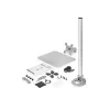 StarTech.com Supporto per monitor singolo - Regolabile - Acciaio - Argento