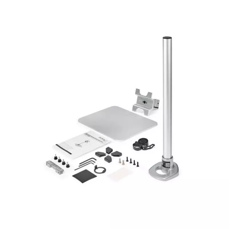 StarTech.com Supporto per monitor singolo - Regolabile - Acciaio - Argento
