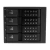 StarTech.com Backplane mobile trayless hot-swap in alluminio a 4 vani per SAS II/SATA III da 3,5