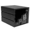StarTech.com Backplane mobile trayless hot-swap in alluminio a 4 vani per SAS II/SATA III da 3,5