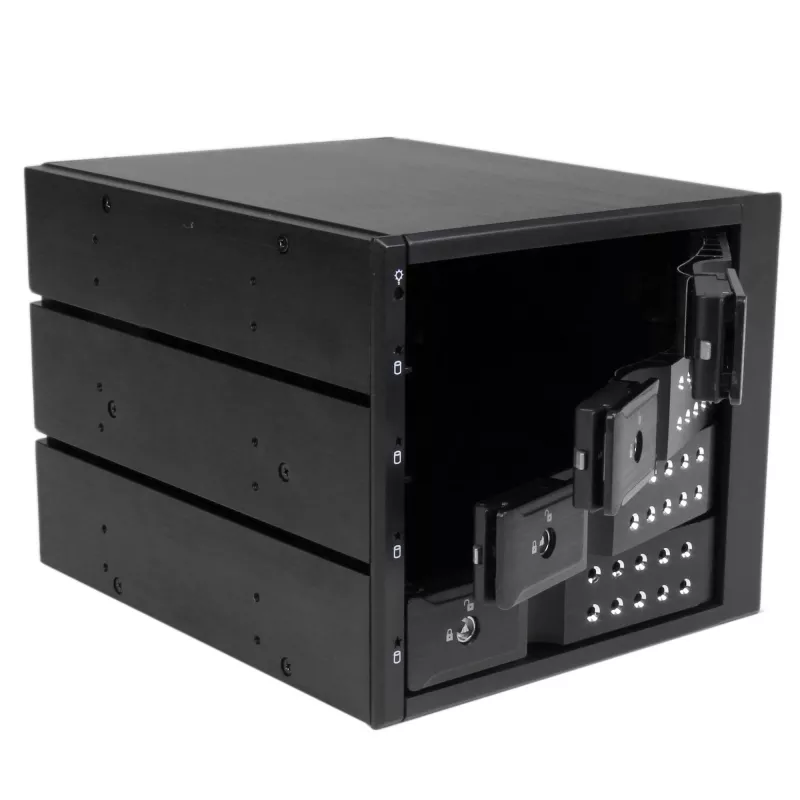 StarTech.com Backplane mobile trayless hot-swap in alluminio a 4 vani per SAS II/SATA III da 3,5