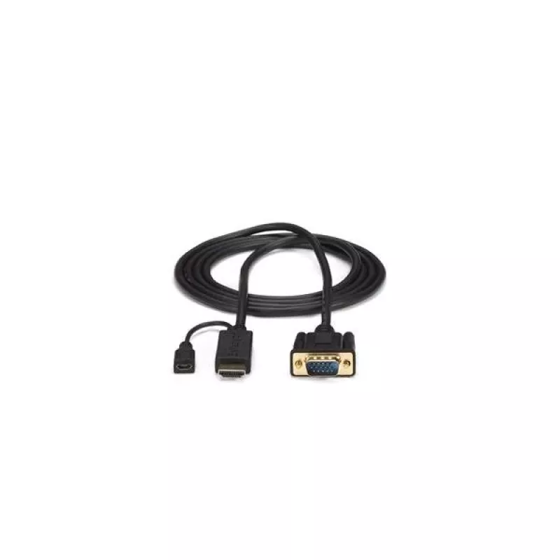 StarTech.com Cavo convertitore attivo HDMI a VGA da 0,9 m - Adattatore HDMI a VGA - 1920x1200 o 1080p