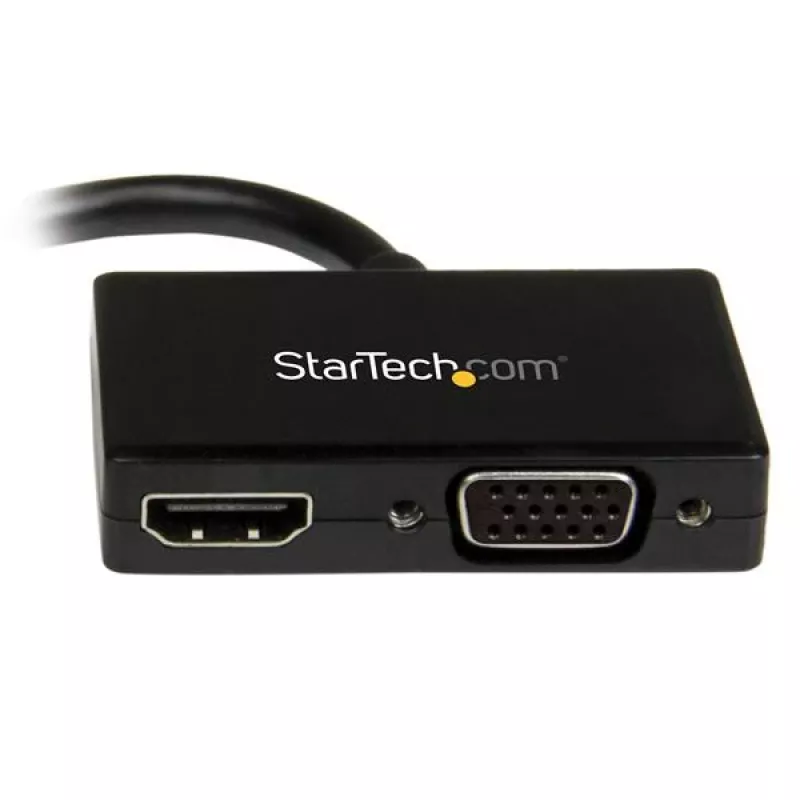StarTech.com Adattatore A/V da viaggio: convertitore 2-in-1 Mini DisplayPort a HDMI o VGA
