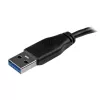StarTech.com Cavo Micro USB 3.0 sottile - M/M - 3m (10ft), 3 m, USB A, Micro-USB B, USB 3.2 Gen 1 (3.1 Gen 1), connettore maschio/connettore maschio, nero
