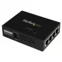 StarTech.com Midspan Gigabit a 4 porte – Iniettore PoE+ – 802.3at/af