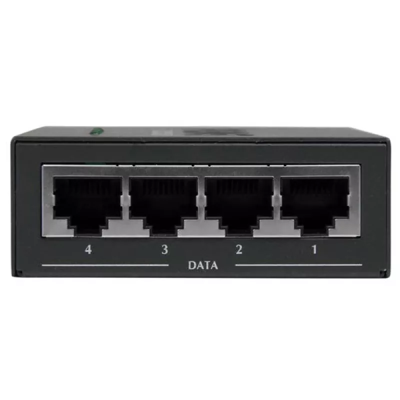 StarTech.com Midspan Gigabit a 4 porte – Iniettore PoE+ – 802.3at/af