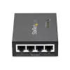 StarTech.com Midspan Gigabit a 4 porte – Iniettore PoE+ – 802.3at/af
