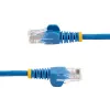 StarTech.com cavo patch Cat5e con connettori RJ45 con protezione linguetta – 1 m, blu