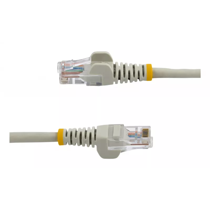 StarTech.com cavo patch Cat5e con connettori RJ45 senza linguetta – 3 m, grigio