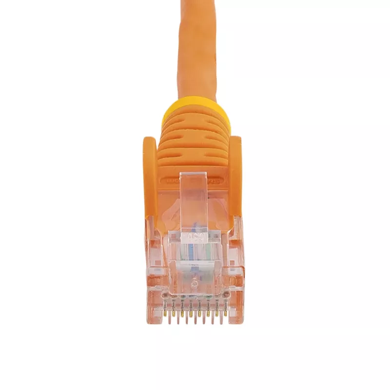 StarTech.com cavo patch Cat5e con connettori RJ45 senza protezione linguetta – 3 m, arancione