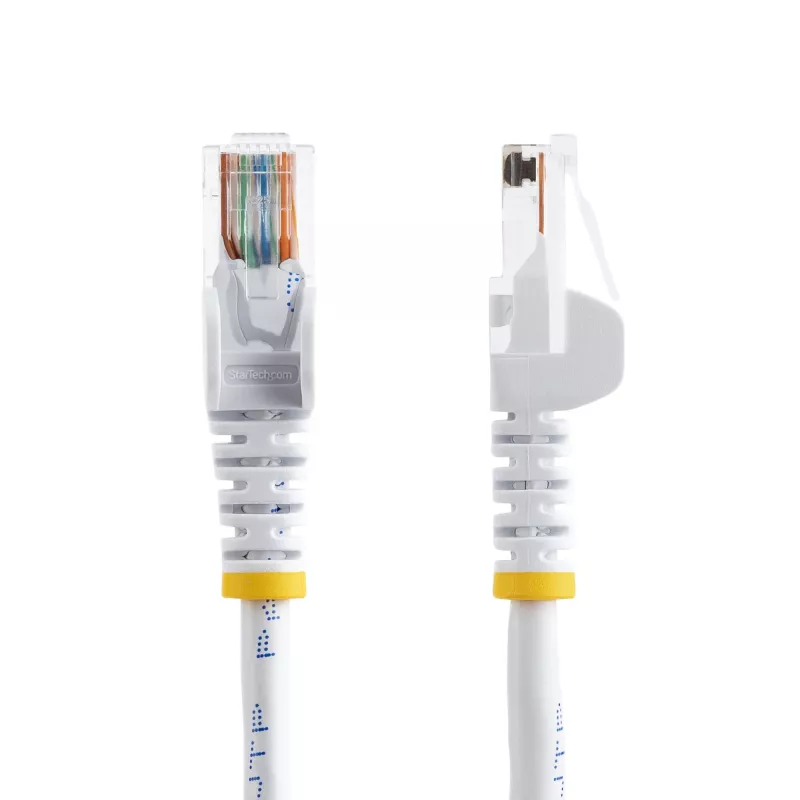 StarTech.com cavo patch Cat5e con connettori RJ45 snagless – 1 m, bianco