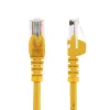 StarTech.com cavo patch Cat5e con connettori RJ45 senza guaina antikink – 1 m, giallo