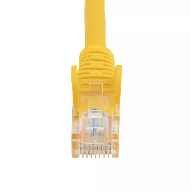 StarTech.com cavo patch Cat5e con connettori RJ45 senza guaina antikink – 1 m, giallo