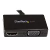 StarTech.com adattatore A/V da viaggio: DisplayPort a HDMI o VGA 2 in 1