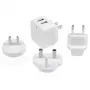 StarTech.com caricabatterie da parete USB a doppia porta – per viaggi internazionali – 17 W/3,4 A – bianco