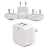 StarTech.com caricabatterie da parete USB a doppia porta – per viaggi internazionali – 17 W/3,4 A – bianco