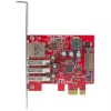 StarTech.com scheda PCI Express USB 3.0 a 3 porte + Gigabit Ethernet