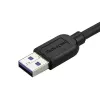 StarTech.com cavo Micro USB 3.0 slim – M/M – Micro-USB ad angolo sinistro – 0,5 m (20