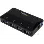 StarTech.com Hub USB 3.0 a 4 porte con porta di ricarica dedicata - 1 porta da 2,4A~Hub USB 3.0 a 4 porte (5Gbps) con porta di ricarica dedicata - 1 porta da 2,4A