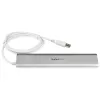 StarTech.com hub USB a 7 porte, USB A a 7 porte USB-A, USB 5 Gbps, design robusto, bus o autoalimentato, espansione hub USB 3.0 portatile per laptop con alimentatore