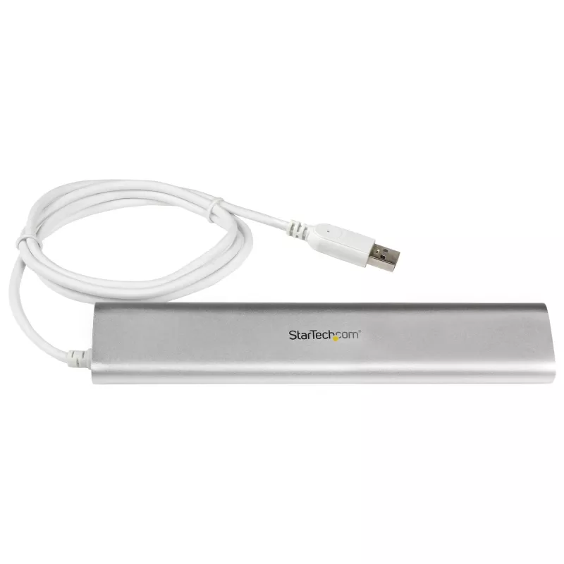 StarTech.com hub USB a 7 porte, USB A a 7 porte USB-A, USB 5 Gbps, design robusto, bus o autoalimentato, espansione hub USB 3.0 portatile per laptop con alimentatore