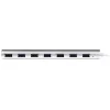 StarTech.com hub USB a 7 porte, USB A a 7 porte USB-A, USB 5 Gbps, design robusto, bus o autoalimentato, espansione hub USB 3.0 portatile per laptop con alimentatore