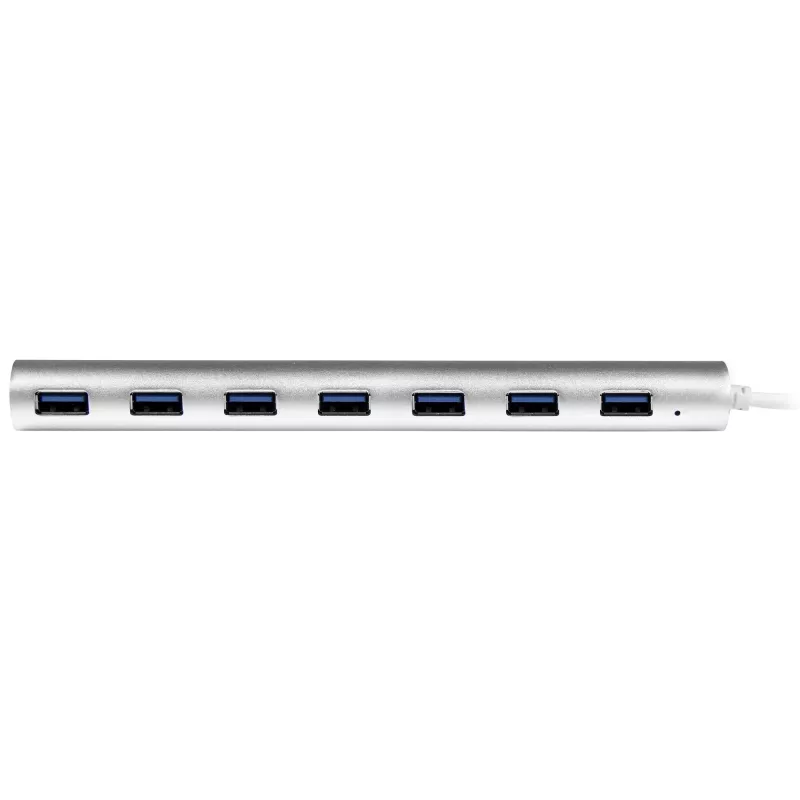 StarTech.com hub USB a 7 porte, USB A a 7 porte USB-A, USB 5 Gbps, design robusto, bus o autoalimentato, espansione hub USB 3.0 portatile per laptop con alimentatore