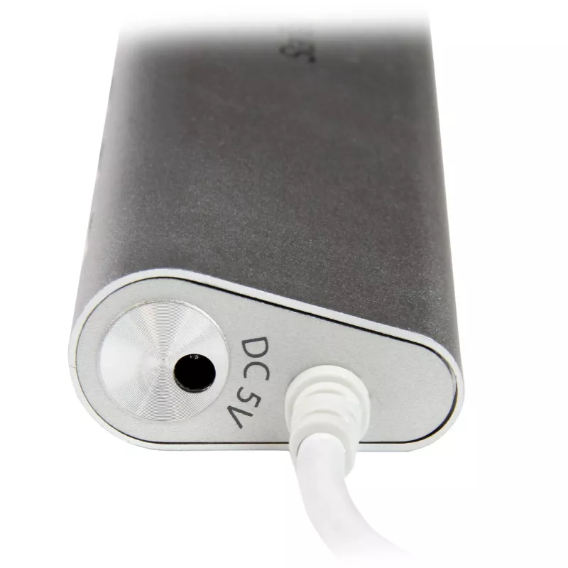 StarTech.com hub USB a 7 porte, USB A a 7 porte USB-A, USB 5 Gbps, design robusto, bus o autoalimentato, espansione hub USB 3.0 portatile per laptop con alimentatore