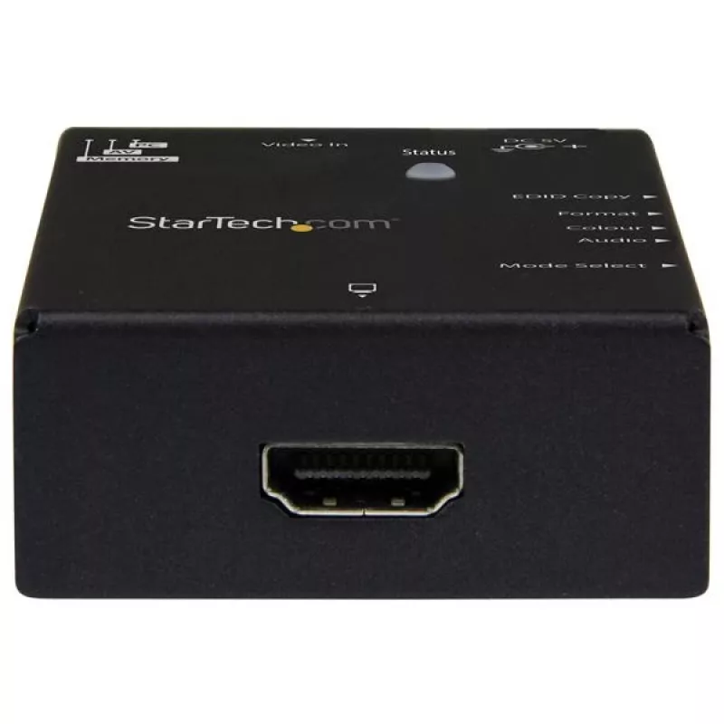 StarTech.com emulatore EDID per display HDMI – 1080p, nero, acciaio, RoHS, CE, FCC, 1920 x 1080 pixel, 720p, 1080p, HDMI