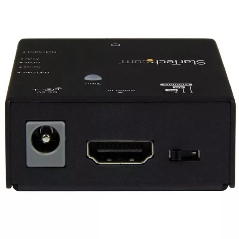 StarTech.com emulatore EDID per display HDMI – 1080p, nero, acciaio, RoHS, CE, FCC, 1920 x 1080 pixel, 720p, 1080p, HDMI