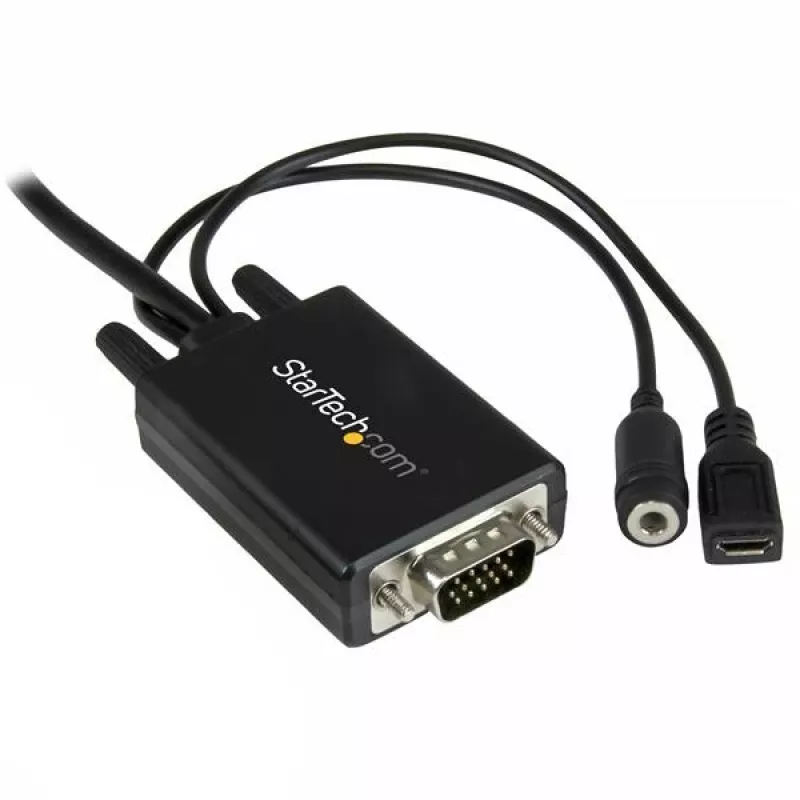 StarTech.com cavo adattatore DisplayPort a VGA con audio – 6 piedi (2 m)