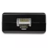 StarTech.com Adattatore USB-Ethernet, convertitore LAN USB 3.0 a 10/100/1000 Gigabit Ethernet per laptop, cavo fisso da 11,8 inch/30 cm, adattatore USB-RJ45, adattatore NIC, adattatore di rete USB