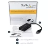 StarTech.com Adattatore USB-Ethernet, convertitore LAN USB 3.0 a 10/100/1000 Gigabit Ethernet per laptop, cavo fisso da 11,8 inch/30 cm, adattatore USB-RJ45, adattatore NIC, adattatore di rete USB