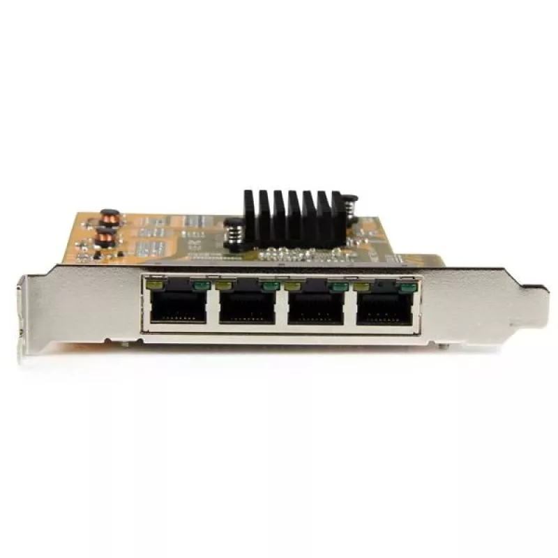 StarTech.com Scheda di rete PCIe Gigabit a 4 porte, interna, cablata, PCI Express, Ethernet, 2000 Mbit/s