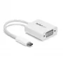 StarTech.com Adattatore USB-C a VGA - bianco, 3.2 Gen 1 (3.1 Gen 1), USB Type-C, uscita VGA (D-Sub), 1920 x 1200 pixel