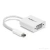 StarTech.com Adattatore USB-C a VGA - bianco, 3.2 Gen 1 (3.1 Gen 1), USB Type-C, uscita VGA (D-Sub), 1920 x 1200 pixel